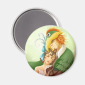 Papageno Papagena Magnet (Vorderseite/Rückseite)