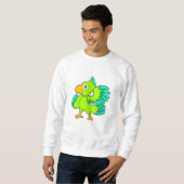 Papagerot Sweatshirt (Vorne ganz)