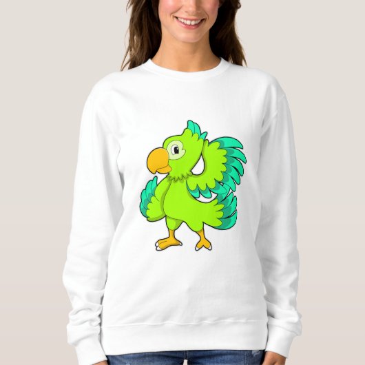 Papagerot Sweatshirt (Vorderseite)