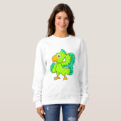 Papagerot Sweatshirt (Vorne ganz)