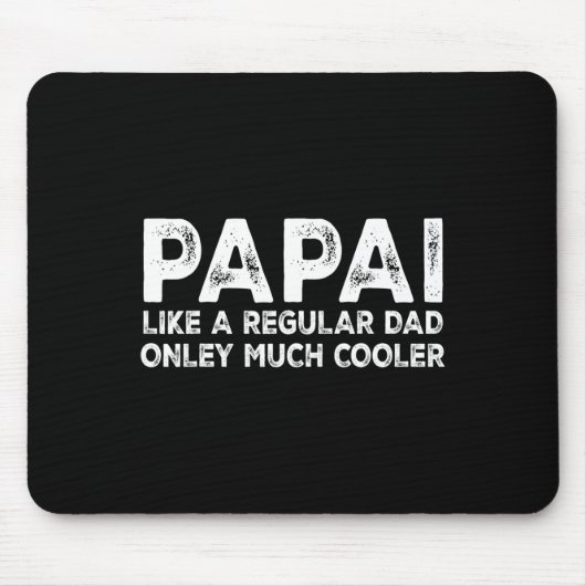 Papai Brasilianischer Vater Vater Definition - Fun Mousepad (Vorne)