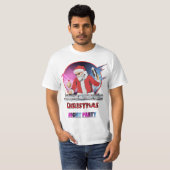 Papai Noel DJ Merry Christmas T-Shirt (Vorne ganz)