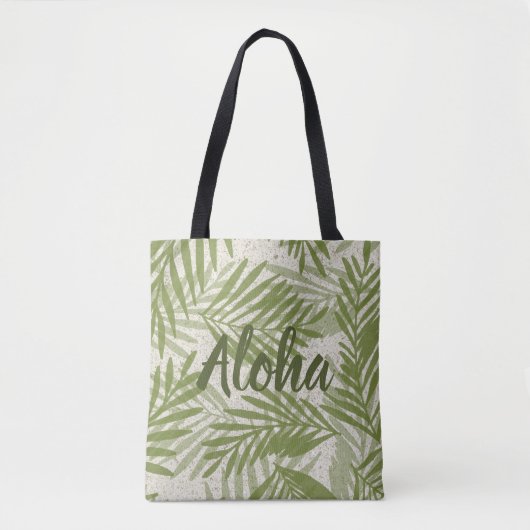 Papakolea Sandy Beach Palms Beach Bag Tasche (Vorderseite)