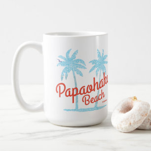 Papaohaku Strand Molokai Hawaii Vintage Korallen T Kaffeetasse