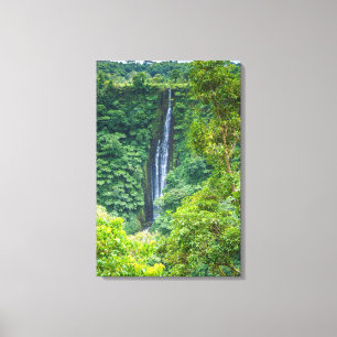 Papapapapaitai-Wasserfall im Dschungel Leinwanddruck