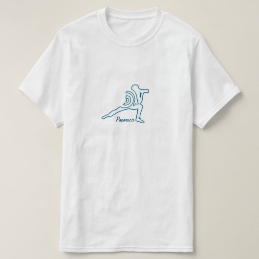 Paparazzi (beidseitig) - Ein MisterP-Shirt T-Shirt (Design vorne)