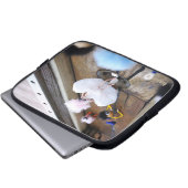 Paparazzi bij Fubby op rooster. Laptopschutzhülle (Vorne Knopf)