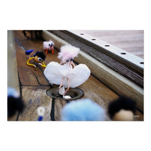 Paparazzi bij Fubby op rooster. Poster (Vorderseite)