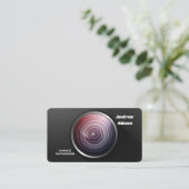 Paparazzi Fotograf Visitenkarte (Stehend Vorderseite)