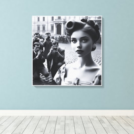 Paparazzi Leinwanddruck (Insitu (Holzboden))