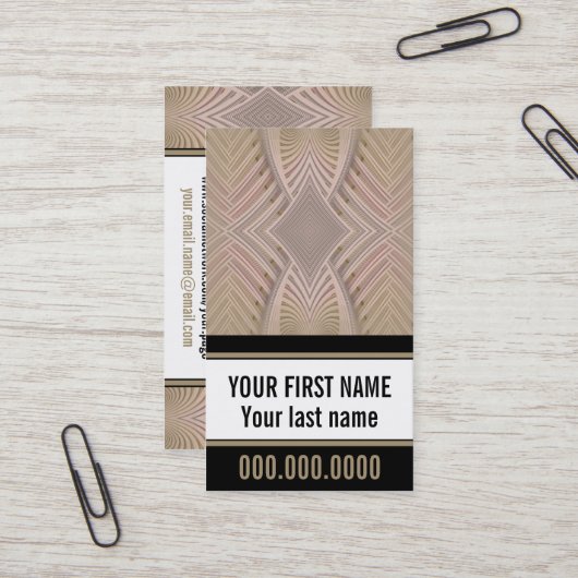 Paparazzi Personal Business Cards Visitenkarte (Vorderseite/Rückseite Beispiel)