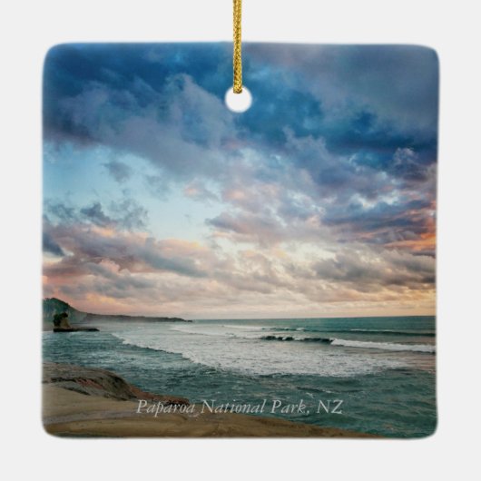 Paparoa-Nationalpark Keramikornament (Rückseite)