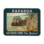 Paparoa Nationalpark Neuseeland Vintag Magnet (Horizontal)