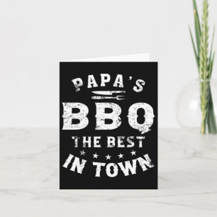 Papas BBQ - Das Beste in der Stadt Lustiger Vatert Karte