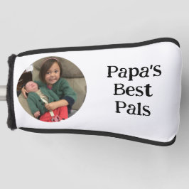 Papas beste Pal(s)-Foto-Putter-Abdeckung Golf Headcover