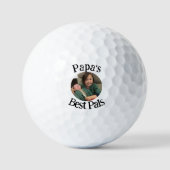 Papas bestes Foto Golfball (Vorderseite)
