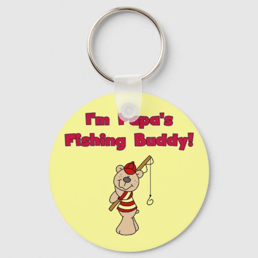 Papas Buddy Tshirts und Geschenke Schlüsselanhänger (Vorderseite)
