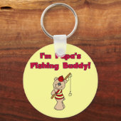 Papas Buddy Tshirts und Geschenke Schlüsselanhänger (Vorderseite)