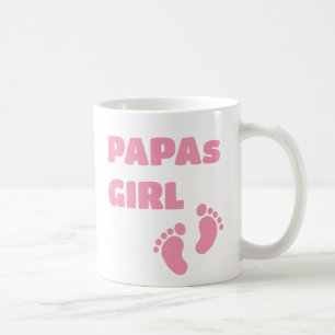 Papas Girl - Footprints Kaffeetasse