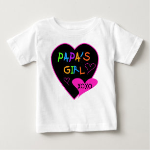 Papa's Girl T-Shirts, Hats, Tasse, Buttons, Kleidu Baby T-shirt