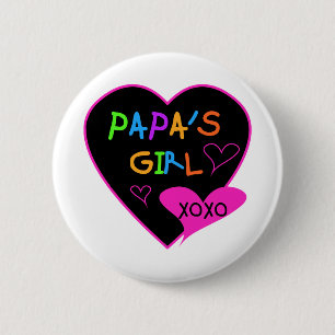 Papa's Girl T-Shirts, Hats, Tasse, Buttons, Kleidu Button