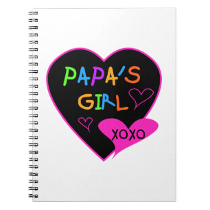 Papa's Girl T-Shirts, Hats, Tasse, Buttons, Kleidu Notizblock