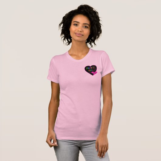Papa's Girl T-Shirts, Hats, Tasse, Buttons, Kleidu T-Shirt (Vorne ganz)