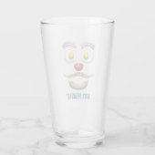 PAPA'S GLÜCKLICHES FRÜHSTÜCKS-GESICHT GLAS (Rückseite)
