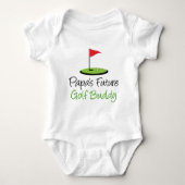 Papas Golf Buddy Baby Strampler (Vorderseite)
