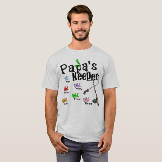 Papa's Keepers-T - Shirt (Vorne ganz)
