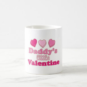 Papas kleine Valentinsdesign mit Herzen Kaffeetasse
