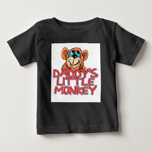 Papa's Kleiner Affe Baby T-shirt (Vorderseite)