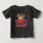 Papa's Kleiner Affe Baby T-shirt (Vorderseite)