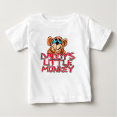 Papa's Kleiner Affe Baby T-shirt (Vorderseite)