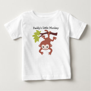 Papa's Kleiner Affe Baby T-shirt