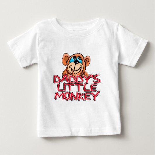 Papa's Kleiner Affe Baby T-shirt (Vorderseite)