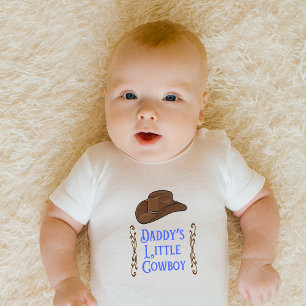 Papa's Kleiner Cowboy Baby Strampler