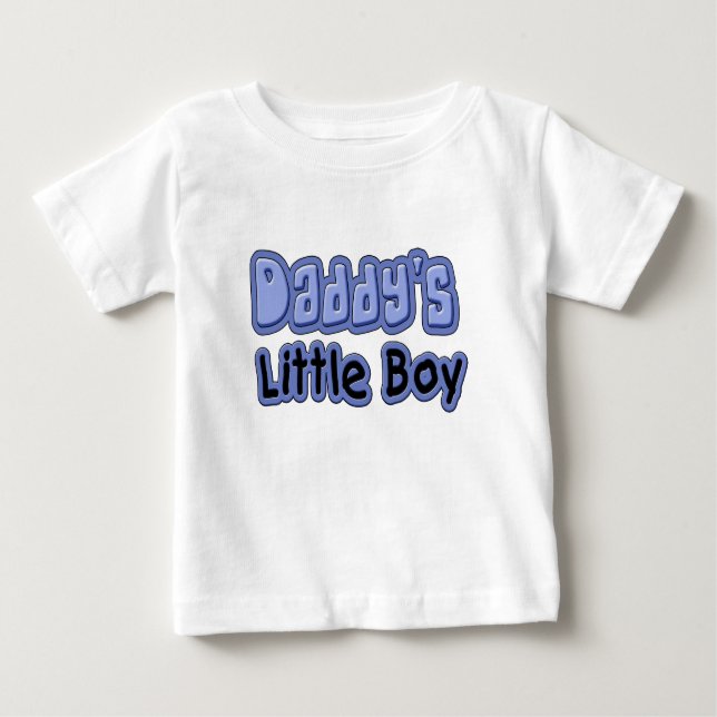 Papa's Kleiner Junge Baby T-shirt (Vorderseite)