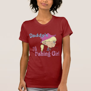 Papa's kleines Fischermädchen T-Shirt