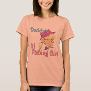 Papa's kleines Fischermädchen T-Shirt