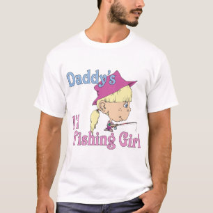 Papa's kleines Fischermädchen T-Shirt
