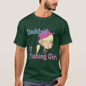 Papa's kleines Fischermädchen T-Shirt
