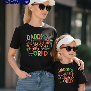 Papas kleines Mädchen, Mamas ganze Welt T-Shirt