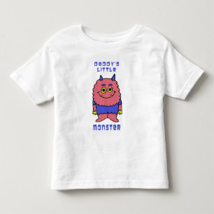 Papas kleines Monster Kleinkind T-shirt