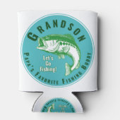 Papas Lieblingsfischbuddy Dosenkühler (Rückseite)