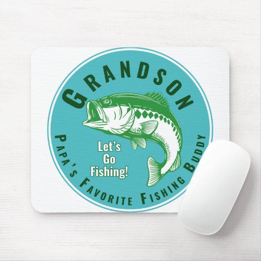 Papas Lieblingsfischbuddy Mousepad (Mit Mouse)