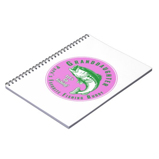 Papas Lieblingsfischbuddy Notizblock (Linke Seite)