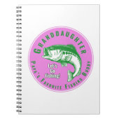 Papas Lieblingsfischbuddy Notizblock (Vorderseite)