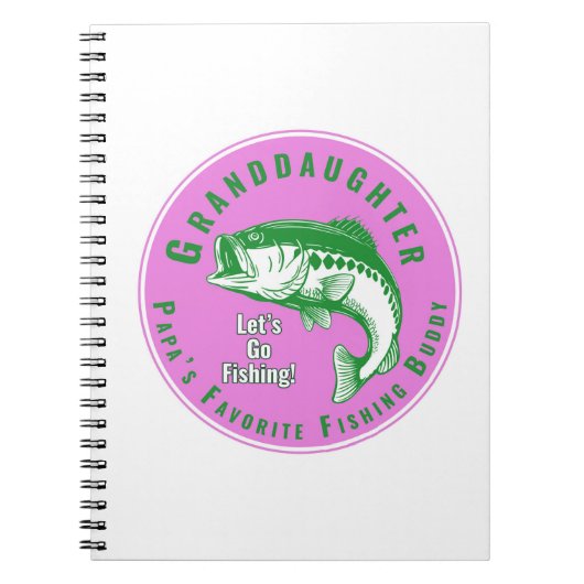 Papas Lieblingsfischbuddy Notizblock (Vorderseite)