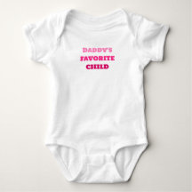 Papa's Lieblingskind, Pink Baby One Piece Romper
